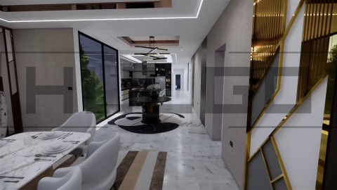 H069 Proiect P+1 27x36m 1065mp - HULGO Haus | Proiecte de Case Moderne, Exclusiviste și Funcționale, Design Premium pentru Locuințe de Lux și Eficiență Maximă [15]