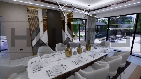 H069 Proiect P+1 27x36m 1065mp - HULGO Haus | Proiecte de Case Moderne, Exclusiviste și Funcționale, Design Premium pentru Locuințe de Lux și Eficiență Maximă [14]