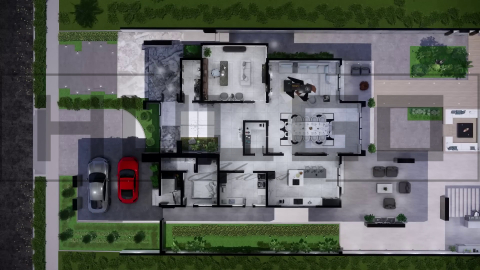 H071 Proiect P+1 17x31m 915mp - HULGO Haus | Proiecte de Case Moderne, Exclusiviste și Funcționale, Design Premium pentru Locuințe de Lux și Eficiență Maximă [2]