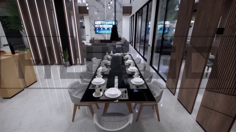 H072 Proiect P+1 23x23m 515mp - HULGO Haus | Proiecte de Case Moderne, Exclusiviste și Funcționale, Design Premium pentru Locuințe de Lux și Eficiență Maximă [15]