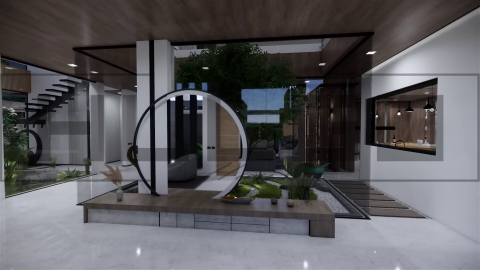 H072 Proiect P+1 23x23m 515mp - HULGO Haus | Proiecte de Case Moderne, Exclusiviste și Funcționale, Design Premium pentru Locuințe de Lux și Eficiență Maximă [9]