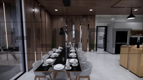 H072 Proiect P+1 23x23m 515mp - HULGO Haus | Proiecte de Case Moderne, Exclusiviste și Funcționale, Design Premium pentru Locuințe de Lux și Eficiență Maximă [14]