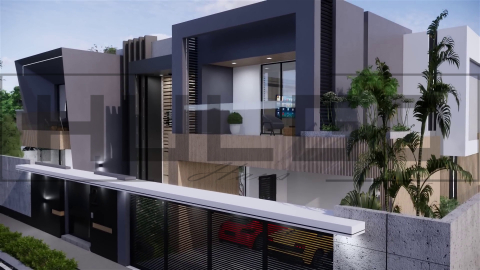 H072 Proiect P+1 23x23m 515mp - HULGO Haus | Proiecte de Case Moderne, Exclusiviste și Funcționale, Design Premium pentru Locuințe de Lux și Eficiență Maximă [5]