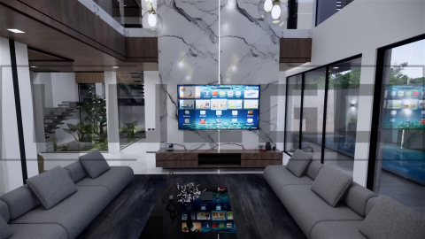 H072 Proiect P+1 23x23m 515mp - HULGO Haus | Proiecte de Case Moderne, Exclusiviste și Funcționale, Design Premium pentru Locuințe de Lux și Eficiență Maximă [12]