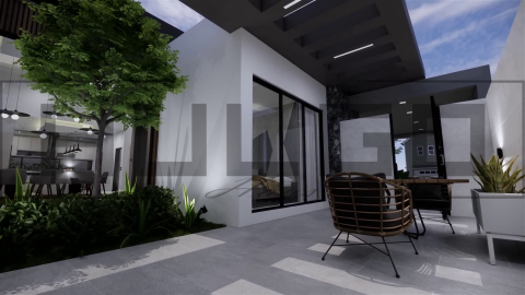 H073 Proiect Parter 18x20m 295mp - HULGO Haus | Proiecte de Case Moderne, Exclusiviste și Funcționale, Design Premium pentru Locuințe de Lux și Eficiență Maximă [5]