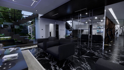 H074 Proiect P+1 17x25m 530mp - HULGO Haus | Proiecte de Case Moderne, Exclusiviste și Funcționale, Design Premium pentru Locuințe de Lux și Eficiență Maximă [20]