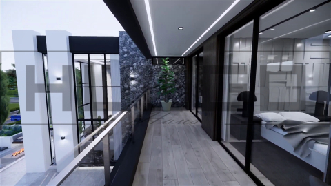 H074 Proiect P+1 17x25m 530mp - HULGO Haus | Proiecte de Case Moderne, Exclusiviste și Funcționale, Design Premium pentru Locuințe de Lux și Eficiență Maximă [34]