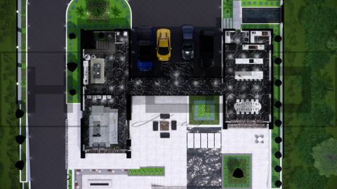 H074 Proiect P+1 17x25m 530mp - HULGO Haus | Proiecte de Case Moderne, Exclusiviste și Funcționale, Design Premium pentru Locuințe de Lux și Eficiență Maximă [2]