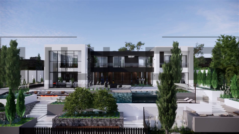 Proiecte Case P + 1 Etaj - H074 Proiect P+1 17x25m 530mp - HULGO Haus | Proiecte de Case Moderne, Exclusiviste și Funcționale, Design Premium pentru Locuințe de Lux și Eficiență Maximă