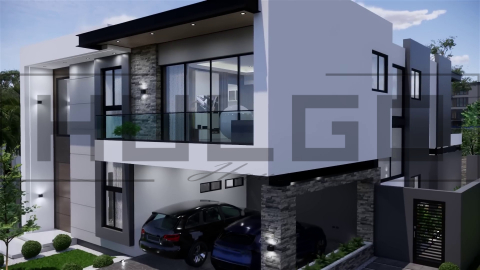 H075 Proiect P+1 13x22m 520mp - HULGO Haus | Proiecte de Case Moderne, Exclusiviste și Funcționale, Design Premium pentru Locuințe de Lux și Eficiență Maximă [4]