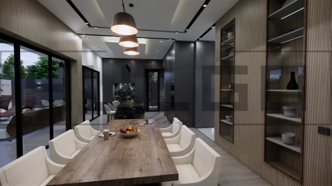 H075 Proiect P+1 13x22m 520mp - HULGO Haus | Proiecte de Case Moderne, Exclusiviste și Funcționale, Design Premium pentru Locuințe de Lux și Eficiență Maximă [18]