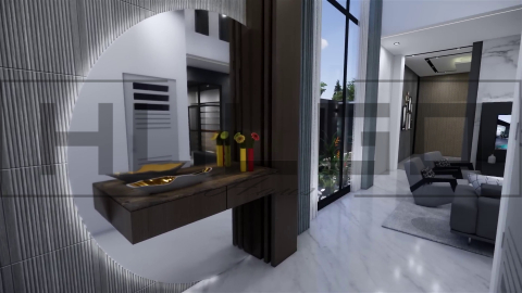 H075 Proiect P+1 13x22m 520mp - HULGO Haus | Proiecte de Case Moderne, Exclusiviste și Funcționale, Design Premium pentru Locuințe de Lux și Eficiență Maximă [23]