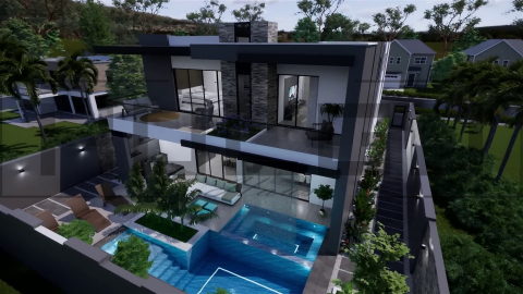 H075 Proiect P+1 13x22m 520mp - HULGO Haus | Proiecte de Case Moderne, Exclusiviste și Funcționale, Design Premium pentru Locuințe de Lux și Eficiență Maximă [8]