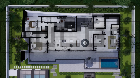 H076 Proiect P+2 35x21m 1575mp - HULGO Haus | Proiecte de Case Moderne, Exclusiviste și Funcționale, Design Premium pentru Locuințe de Lux și Eficiență Maximă [3]