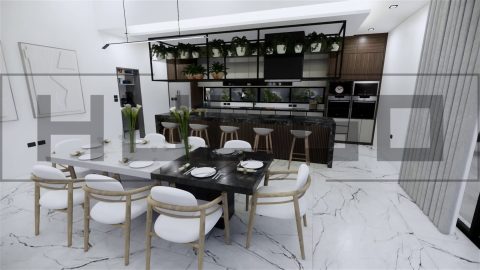 H078 Proiect Parter 22x30m 495mp - HULGO Haus | Proiecte de Case Moderne, Exclusiviste și Funcționale, Design Premium pentru Locuințe de Lux și Eficiență Maximă [14]