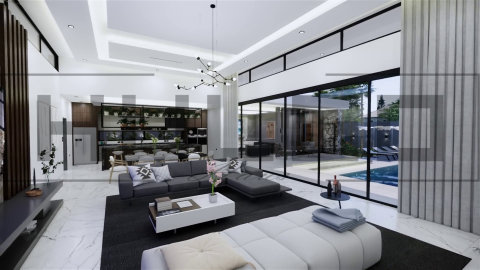 H078 Proiect Parter 22x30m 495mp - HULGO Haus | Proiecte de Case Moderne, Exclusiviste și Funcționale, Design Premium pentru Locuințe de Lux și Eficiență Maximă [11]