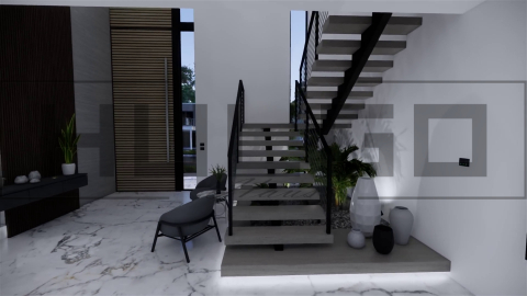 H079 Proiect P+1 20x20m 675mp - HULGO Haus | Proiecte de Case Moderne, Exclusiviste și Funcționale, Design Premium pentru Locuințe de Lux și Eficiență Maximă [23]