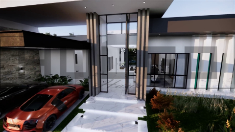 H080 Proiect Parter 21x25m 415mp - HULGO Haus | Proiecte de Case Moderne, Exclusiviste și Funcționale, Design Premium pentru Locuințe de Lux și Eficiență Maximă [1]