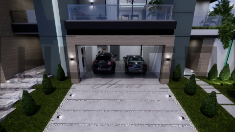 H081 Proiect P+2 21x17m 600mp - HULGO Haus | Proiecte de Case Moderne, Exclusiviste și Funcționale, Design Premium pentru Locuințe de Lux și Eficiență Maximă [10]