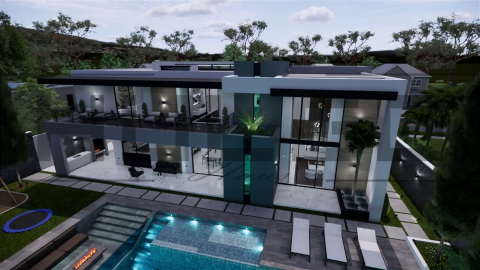 H081 Proiect P+2 21x17m 600mp - HULGO Haus | Proiecte de Case Moderne, Exclusiviste și Funcționale, Design Premium pentru Locuințe de Lux și Eficiență Maximă [6]