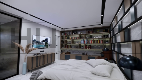 H081 Proiect P+2 21x17m 600mp - HULGO Haus | Proiecte de Case Moderne, Exclusiviste și Funcționale, Design Premium pentru Locuințe de Lux și Eficiență Maximă [20]