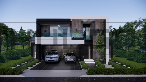 Toate Proiectele - H082 Proiect P+1 11x22m 455mp - HULGO Haus | Proiecte de Case Moderne, Exclusiviste și Funcționale, Design Premium pentru Locuințe de Lux și Eficiență Maximă