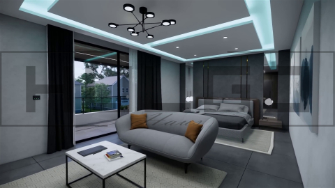 H082 Proiect P+1 11x22m 455mp - HULGO Haus | Proiecte de Case Moderne, Exclusiviste și Funcționale, Design Premium pentru Locuințe de Lux și Eficiență Maximă [20]