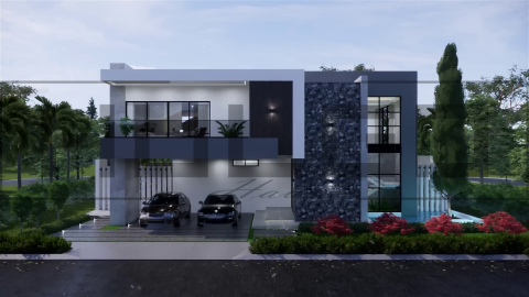 Toate Proiectele - H083 Proiect P+1 15x20m 500mp - HULGO Haus | Proiecte de Case Moderne, Exclusiviste și Funcționale, Design Premium pentru Locuințe de Lux și Eficiență Maximă