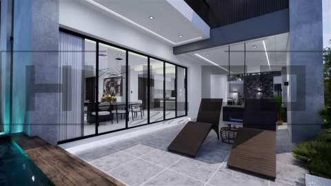 H083 Proiect P+1 15x20m 500mp - HULGO Haus | Proiecte de Case Moderne, Exclusiviste și Funcționale, Design Premium pentru Locuințe de Lux și Eficiență Maximă [9]