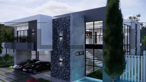 H083 Proiect P+1 15x20m 500mp - HULGO Haus | Proiecte de Case Moderne, Exclusiviste și Funcționale, Design Premium pentru Locuințe de Lux și Eficiență Maximă [8]