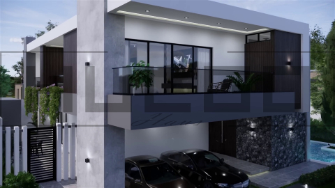 H083 Proiect P+1 15x20m 500mp - HULGO Haus | Proiecte de Case Moderne, Exclusiviste și Funcționale, Design Premium pentru Locuințe de Lux și Eficiență Maximă [4]