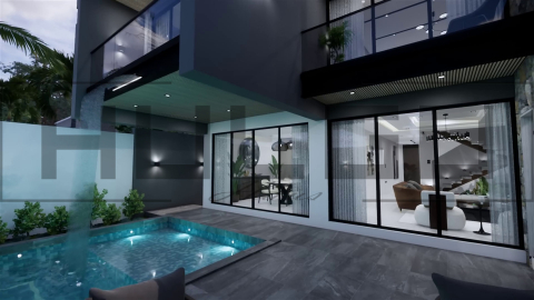 H085 Proiect P+1 10x20m 295mp - HULGO Haus | Proiecte de Case Moderne, Exclusiviste și Funcționale, Design Premium pentru Locuințe de Lux și Eficiență Maximă [8]