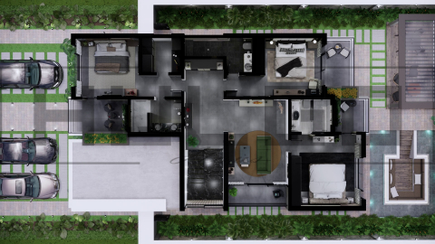 H086 Proiect P+1 11x19m 355mp - HULGO Haus | Proiecte de Case Moderne, Exclusiviste și Funcționale, Design Premium pentru Locuințe de Lux și Eficiență Maximă [3]