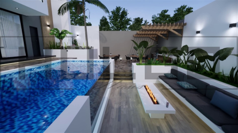 H087 Proiect P+1 10x25m 465mp - HULGO Haus | Proiecte de Case Moderne, Exclusiviste și Funcționale, Design Premium pentru Locuințe de Lux și Eficiență Maximă [7]