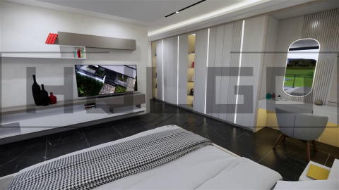 H087 Proiect P+1 10x25m 465mp - HULGO Haus | Proiecte de Case Moderne, Exclusiviste și Funcționale, Design Premium pentru Locuințe de Lux și Eficiență Maximă [9]