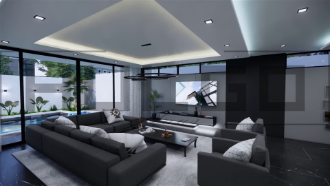 H087 Proiect P+1 10x25m 465mp - HULGO Haus | Proiecte de Case Moderne, Exclusiviste și Funcționale, Design Premium pentru Locuințe de Lux și Eficiență Maximă [21]