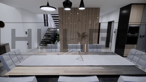 H088 Proiect P+1 12x30m 395mp - HULGO Haus | Proiecte de Case Moderne, Exclusiviste și Funcționale, Design Premium pentru Locuințe de Lux și Eficiență Maximă [13]