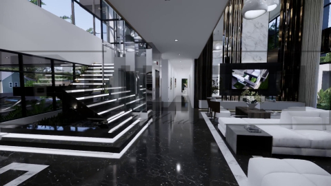 H089 Proiect P+1 34x25m 1025mp - HULGO Haus | Proiecte de Case Moderne, Exclusiviste și Funcționale, Design Premium pentru Locuințe de Lux și Eficiență Maximă [27]