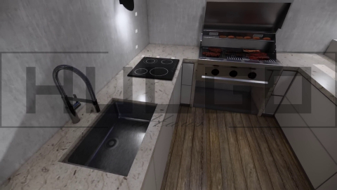 H091 Proiect P+1 19x20m 555mp - HULGO Haus | Proiecte de Case Moderne, Exclusiviste și Funcționale, Design Premium pentru Locuințe de Lux și Eficiență Maximă [5]