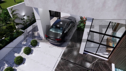 H092 Proiect P+1 9x18m 310mp - HULGO Haus | Proiecte de Case Moderne, Exclusiviste și Funcționale, Design Premium pentru Locuințe de Lux și Eficiență Maximă [7]