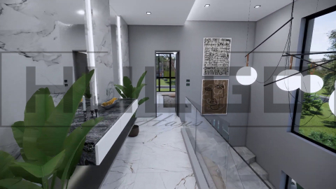 H092 Proiect P+1 9x18m 310mp - HULGO Haus | Proiecte de Case Moderne, Exclusiviste și Funcționale, Design Premium pentru Locuințe de Lux și Eficiență Maximă [30]