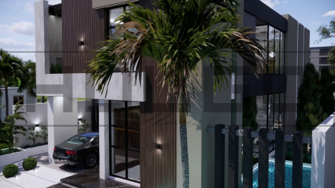 H092 Proiect P+1 9x18m 310mp - HULGO Haus | Proiecte de Case Moderne, Exclusiviste și Funcționale, Design Premium pentru Locuințe de Lux și Eficiență Maximă [5]