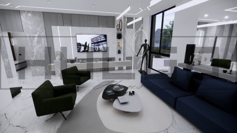 H093 Proiect P+1 17x21m 550mp - HULGO Haus | Proiecte de Case Moderne, Exclusiviste și Funcționale, Design Premium pentru Locuințe de Lux și Eficiență Maximă [16]