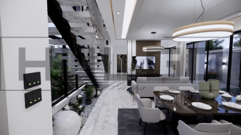 H094 Proiect P+2 24x10m 355mp - HULGO Haus | Proiecte de Case Moderne, Exclusiviste și Funcționale, Design Premium pentru Locuințe de Lux și Eficiență Maximă [15]