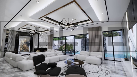 H095 Proiect P+1 20x25m 885mp - HULGO Haus | Proiecte de Case Moderne, Exclusiviste și Funcționale, Design Premium pentru Locuințe de Lux și Eficiență Maximă [22]