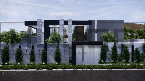 H095 Proiect P+1 20x25m 885mp - HULGO Haus | Proiecte de Case Moderne, Exclusiviste și Funcționale, Design Premium pentru Locuințe de Lux și Eficiență Maximă [6]