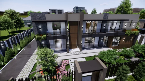 H096 Proiect P+1 22x20m 895mp - HULGO Haus | Proiecte de Case Moderne, Exclusiviste și Funcționale, Design Premium pentru Locuințe de Lux și Eficiență Maximă [14]