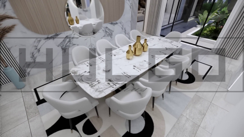 H096 Proiect P+1 22x20m 895mp - HULGO Haus | Proiecte de Case Moderne, Exclusiviste și Funcționale, Design Premium pentru Locuințe de Lux și Eficiență Maximă [32]