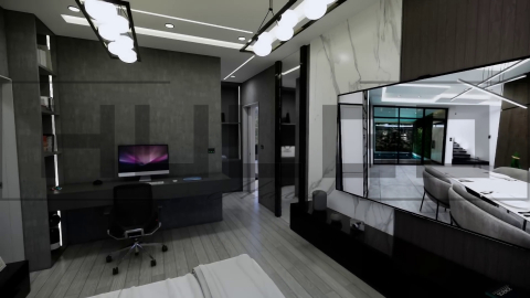 H096 Proiect P+1 22x20m 895mp - HULGO Haus | Proiecte de Case Moderne, Exclusiviste și Funcționale, Design Premium pentru Locuințe de Lux și Eficiență Maximă [50]