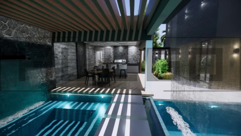 H096 Proiect P+1 22x20m 895mp - HULGO Haus | Proiecte de Case Moderne, Exclusiviste și Funcționale, Design Premium pentru Locuințe de Lux și Eficiență Maximă [21]